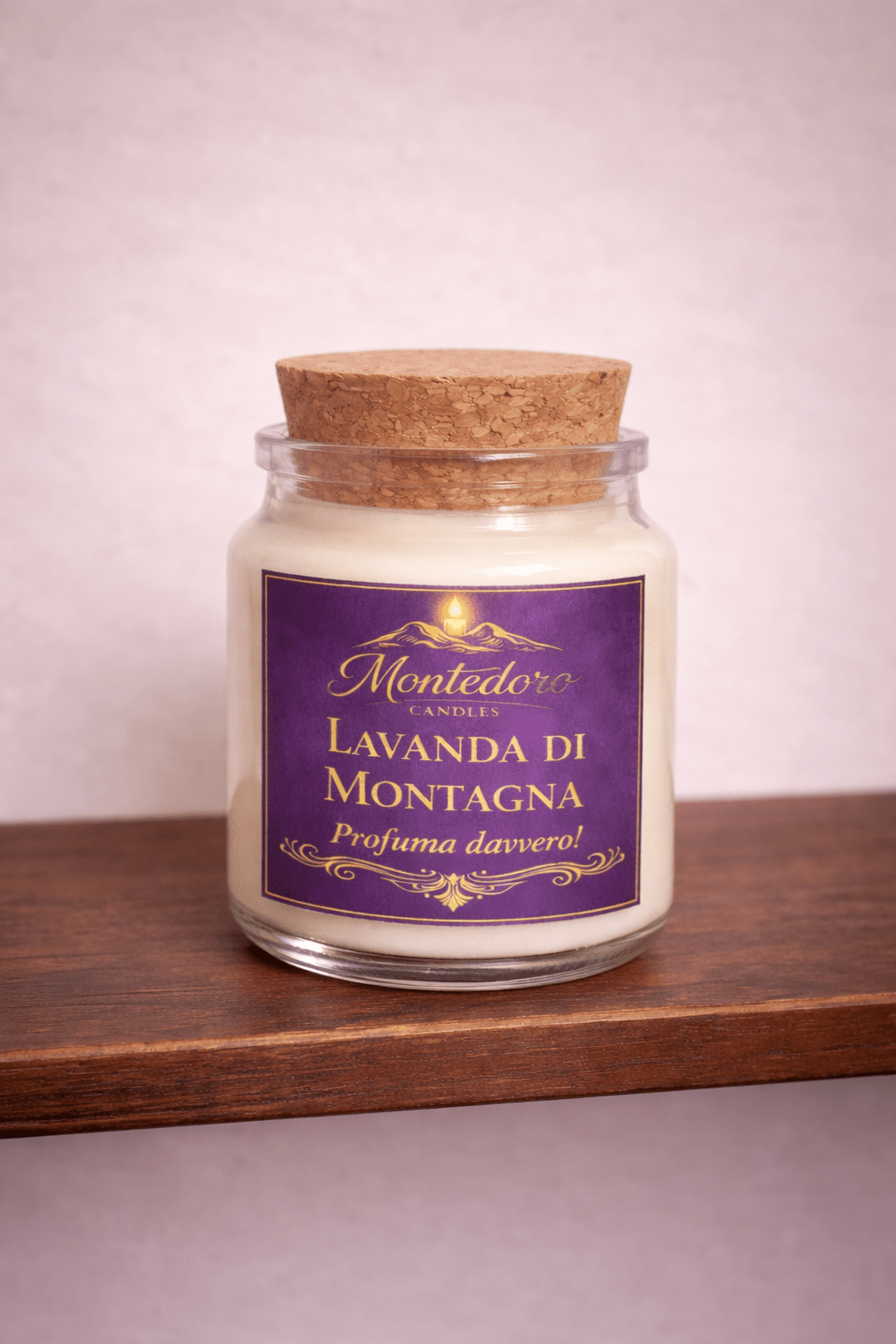 Candela Profumata Lavanda di Montagna