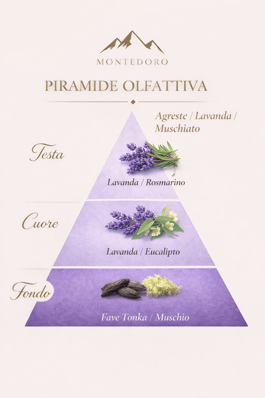 Candela Profumata Lavanda di Montagna - Montedoro Candles