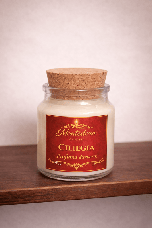 Candela Profumata Ciliegia Artigianale