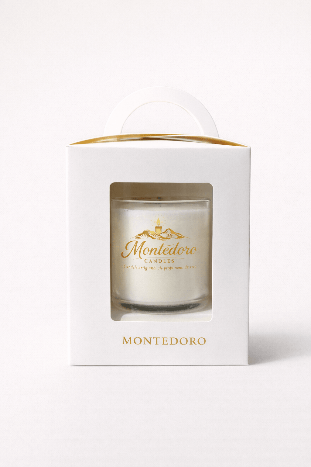 Candela Profumata Lampone e Caramello Dolce