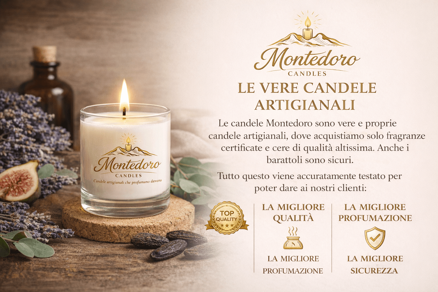 Candela Profumata Lampone e Caramello Dolce
