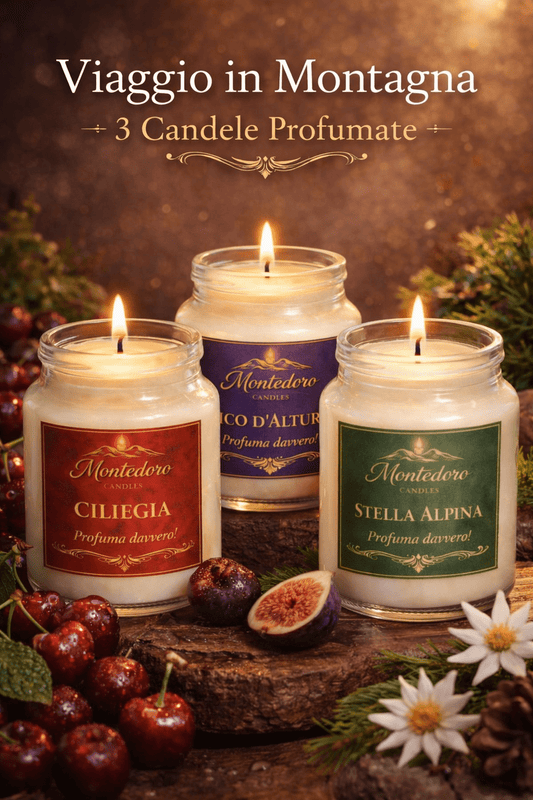 Viaggio in Montagna - Montedoro Candles